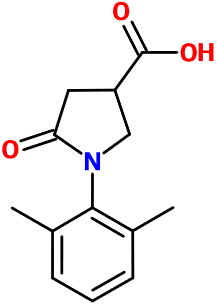 (图片) MC002270 1-(2,6-Dimethylphenyl)-5-oxopyrrolidine-3-COOH